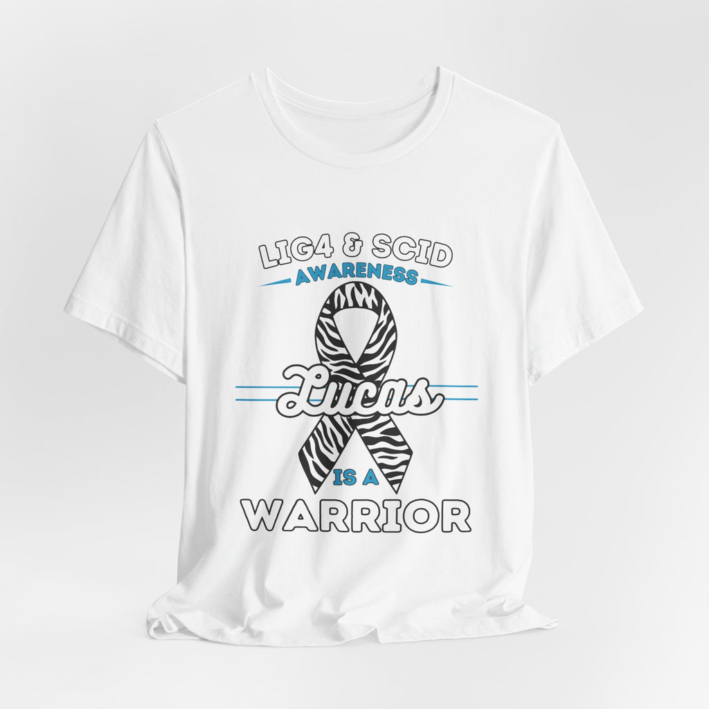 Lucas Is A Warrior Short Sleeve Tee