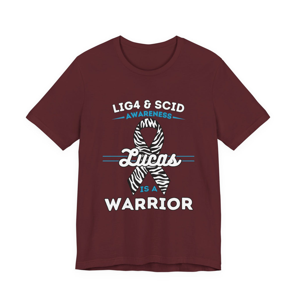 Lucas Is A Warrior Short Sleeve Tee