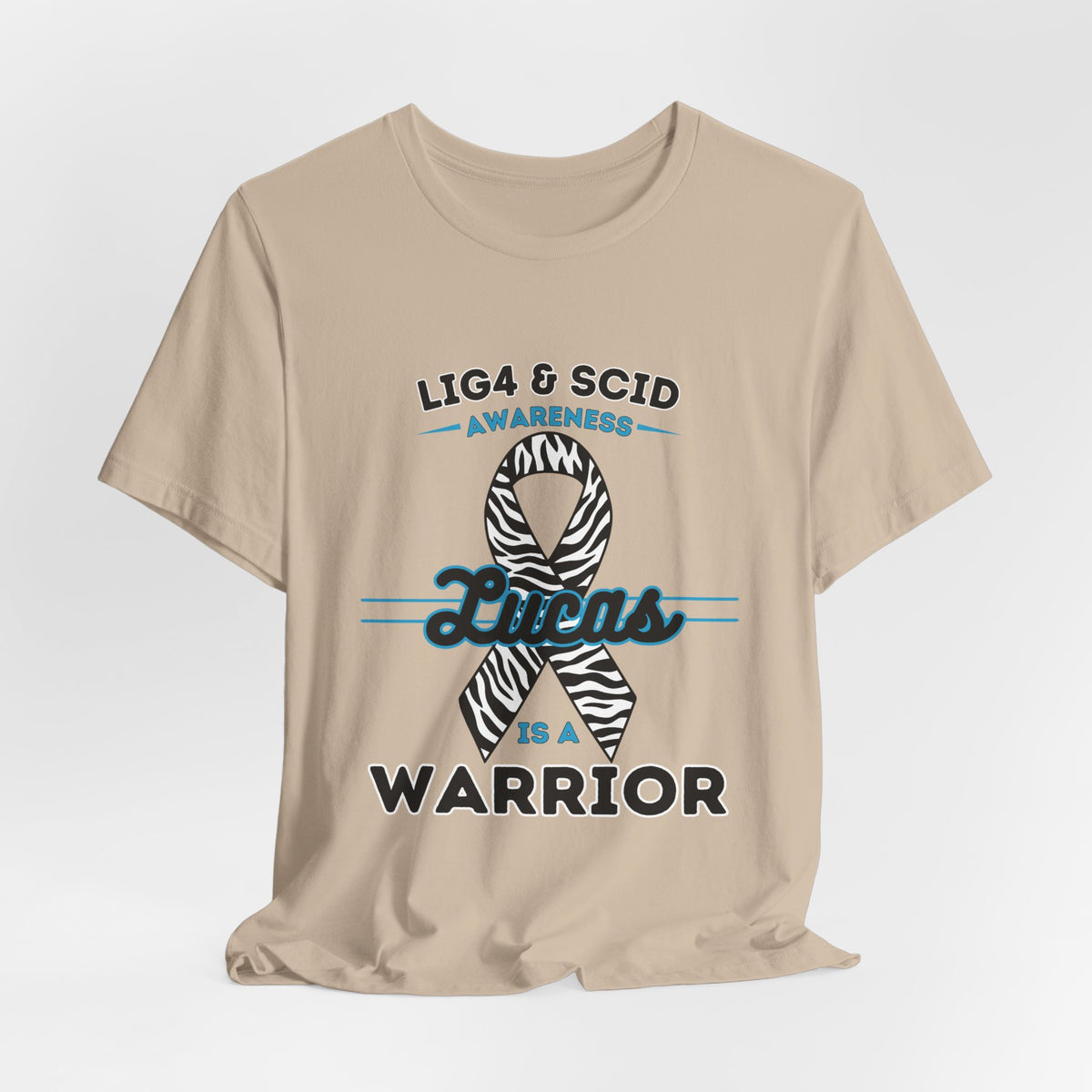 Lucas Is A Warrior Short Sleeve Tee