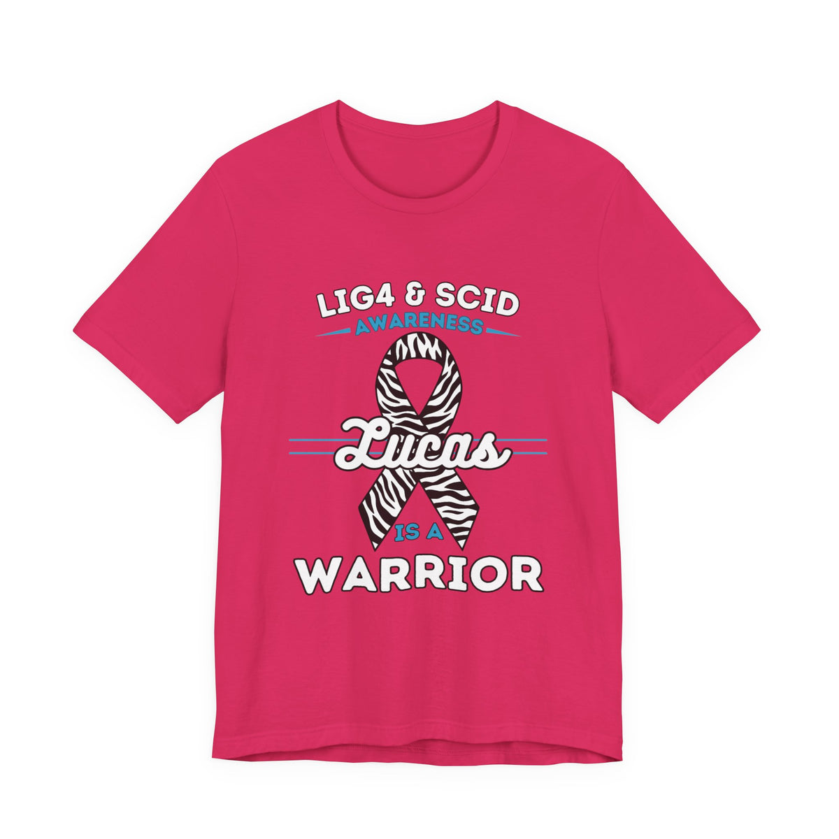 Lucas Is A Warrior Short Sleeve Tee
