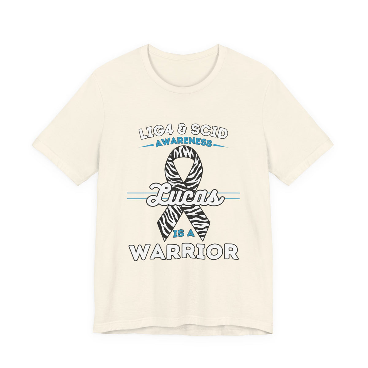 Lucas Is A Warrior Short Sleeve Tee