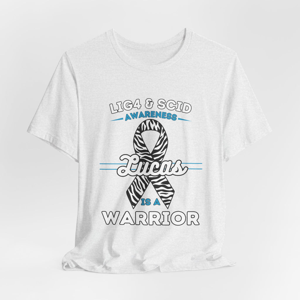 Lucas Is A Warrior Short Sleeve Tee
