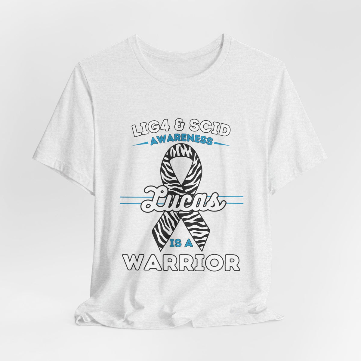 Lucas Is A Warrior Short Sleeve Tee