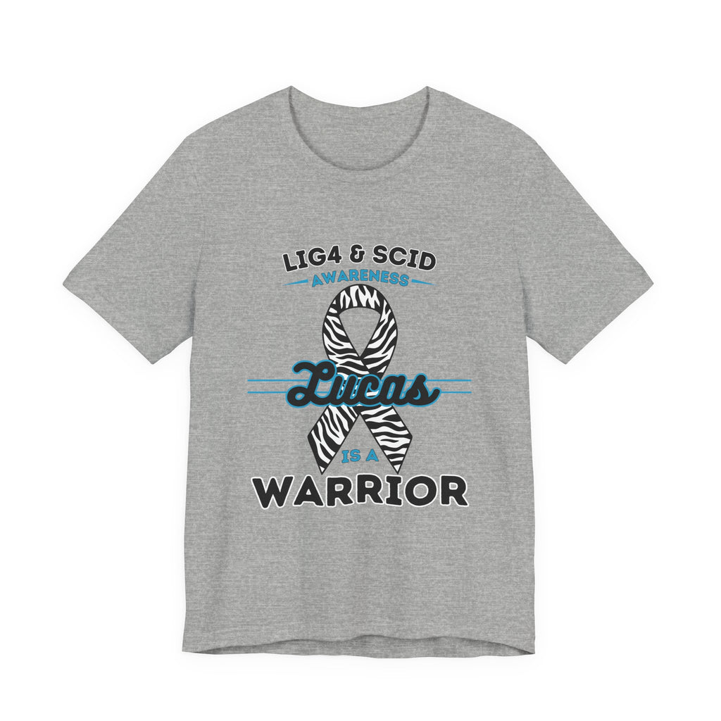 Lucas Is A Warrior Short Sleeve Tee