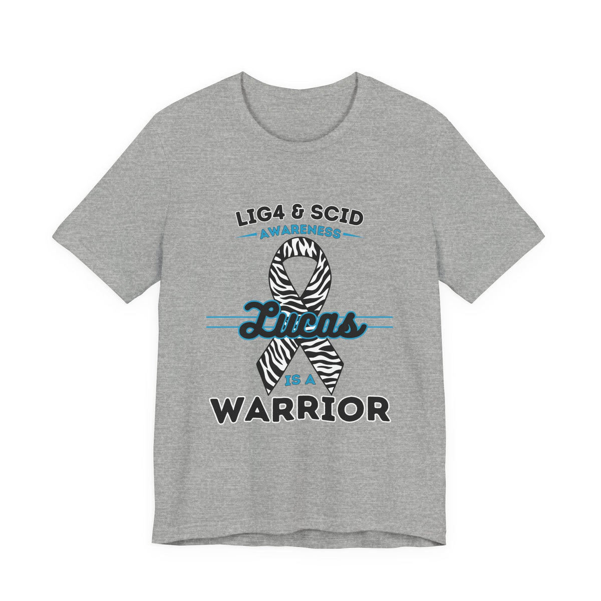Lucas Is A Warrior Short Sleeve Tee