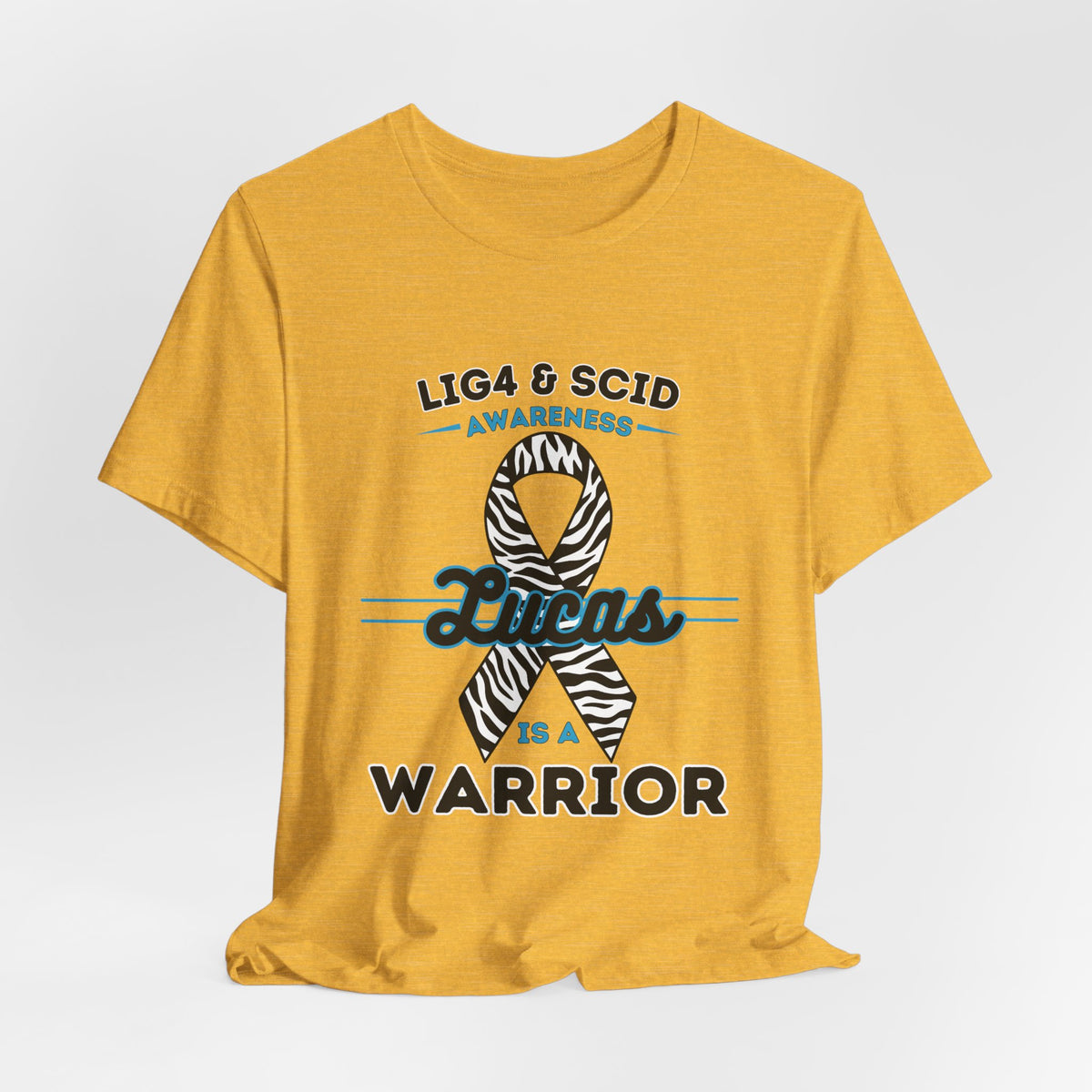 Lucas Is A Warrior Short Sleeve Tee