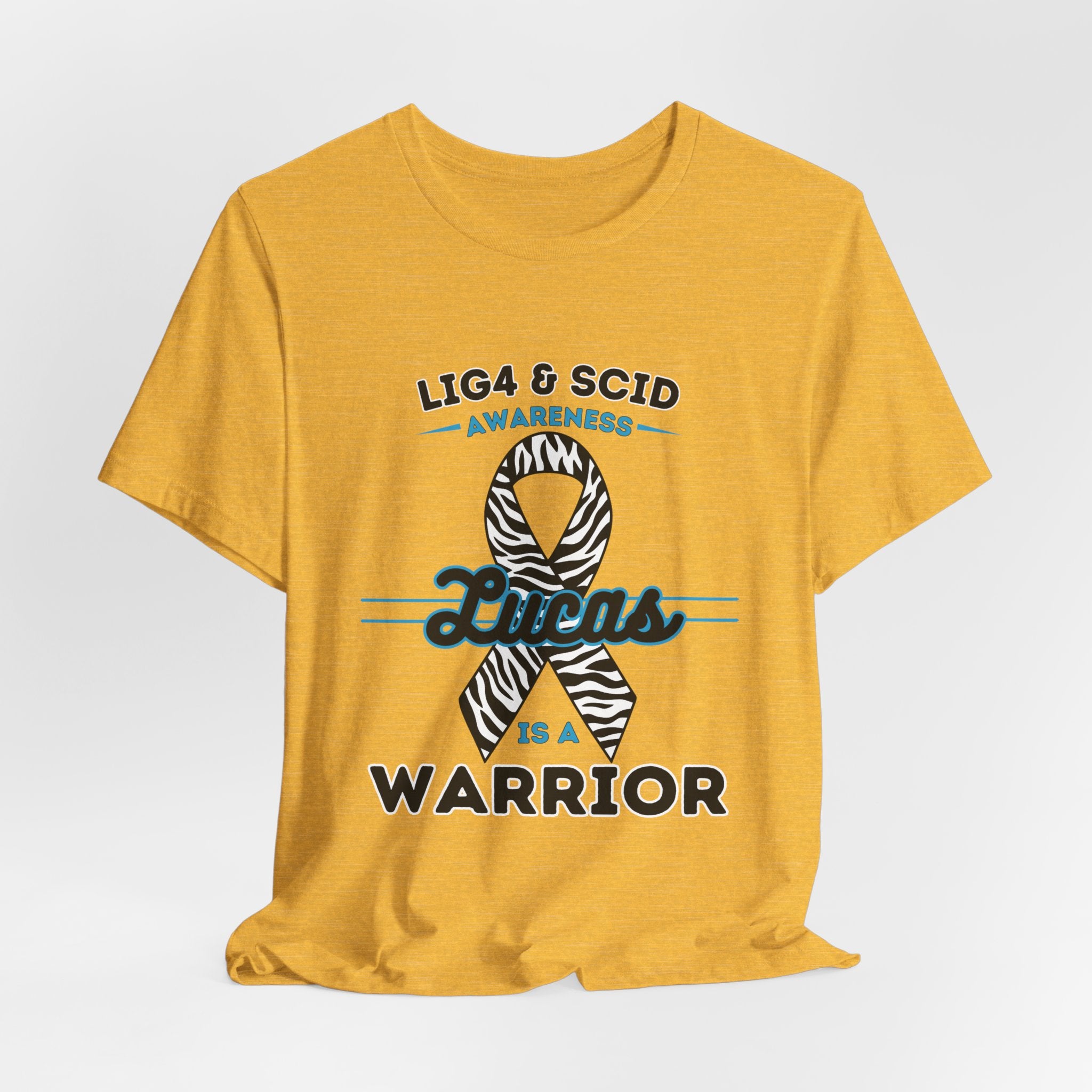 Lucas Is A Warrior Short Sleeve Tee