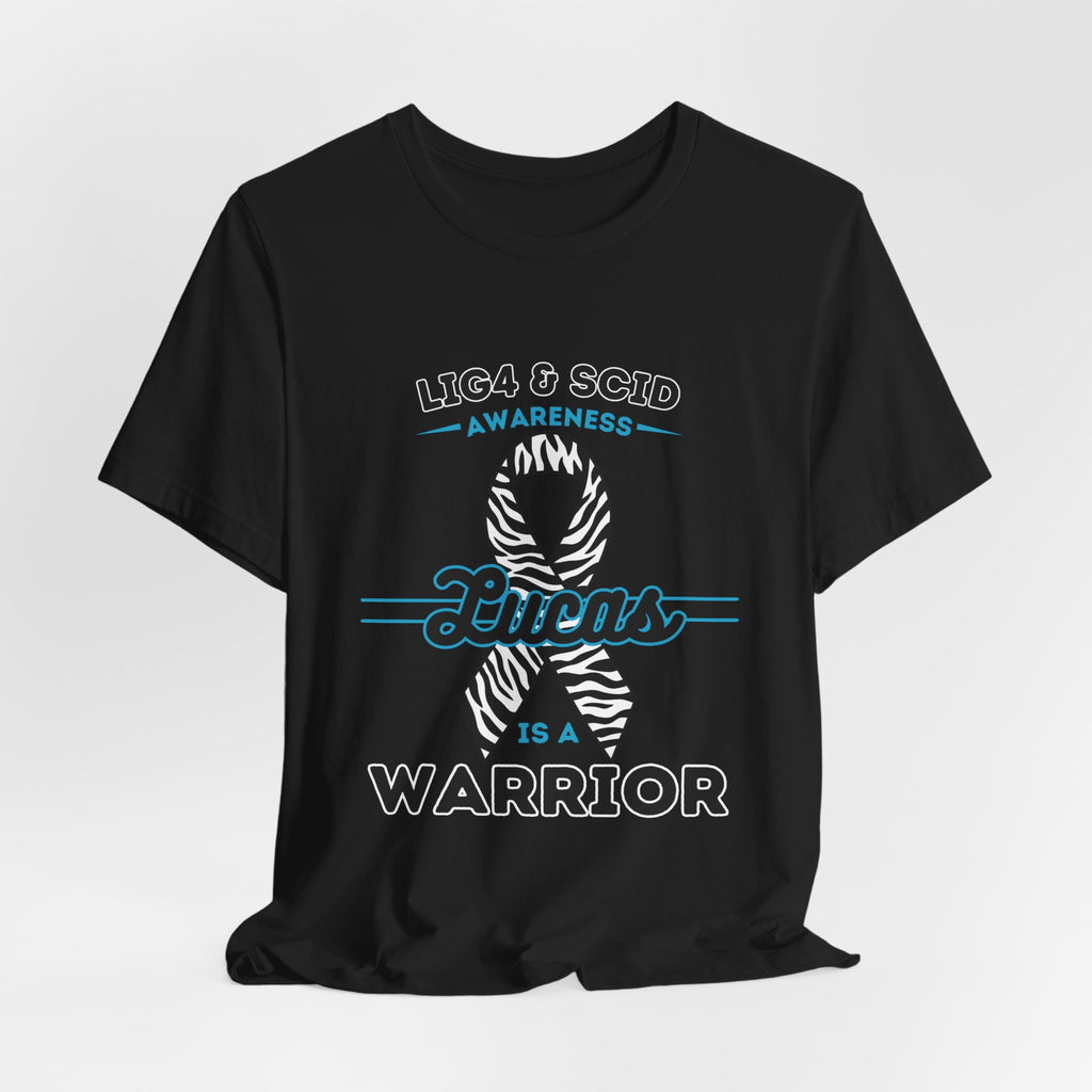 Lucas Is A Warrior Short Sleeve Tee