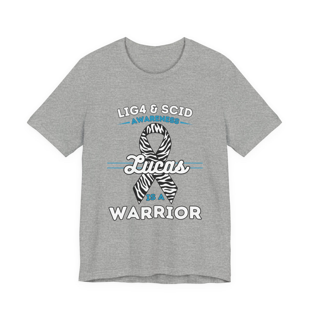 Lucas Is A Warrior Short Sleeve Tee