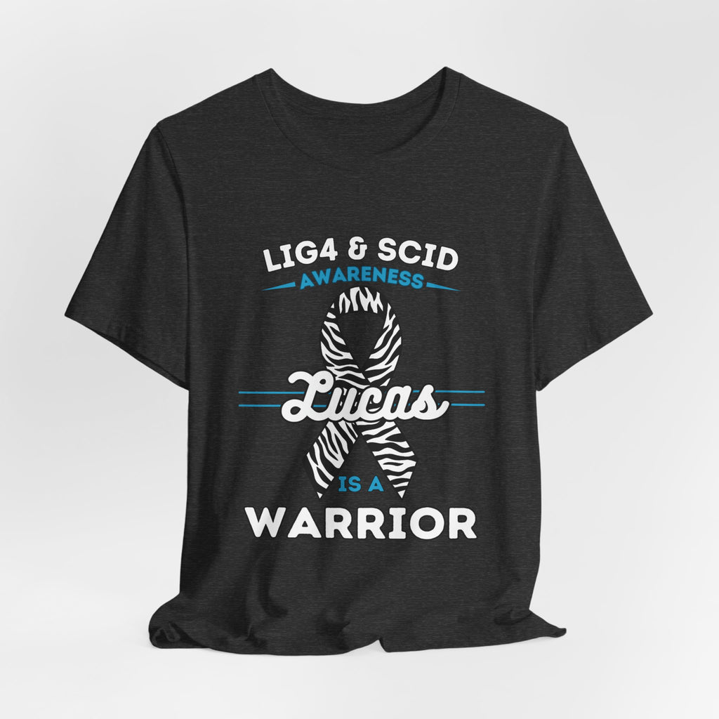 Lucas Is A Warrior Short Sleeve Tee
