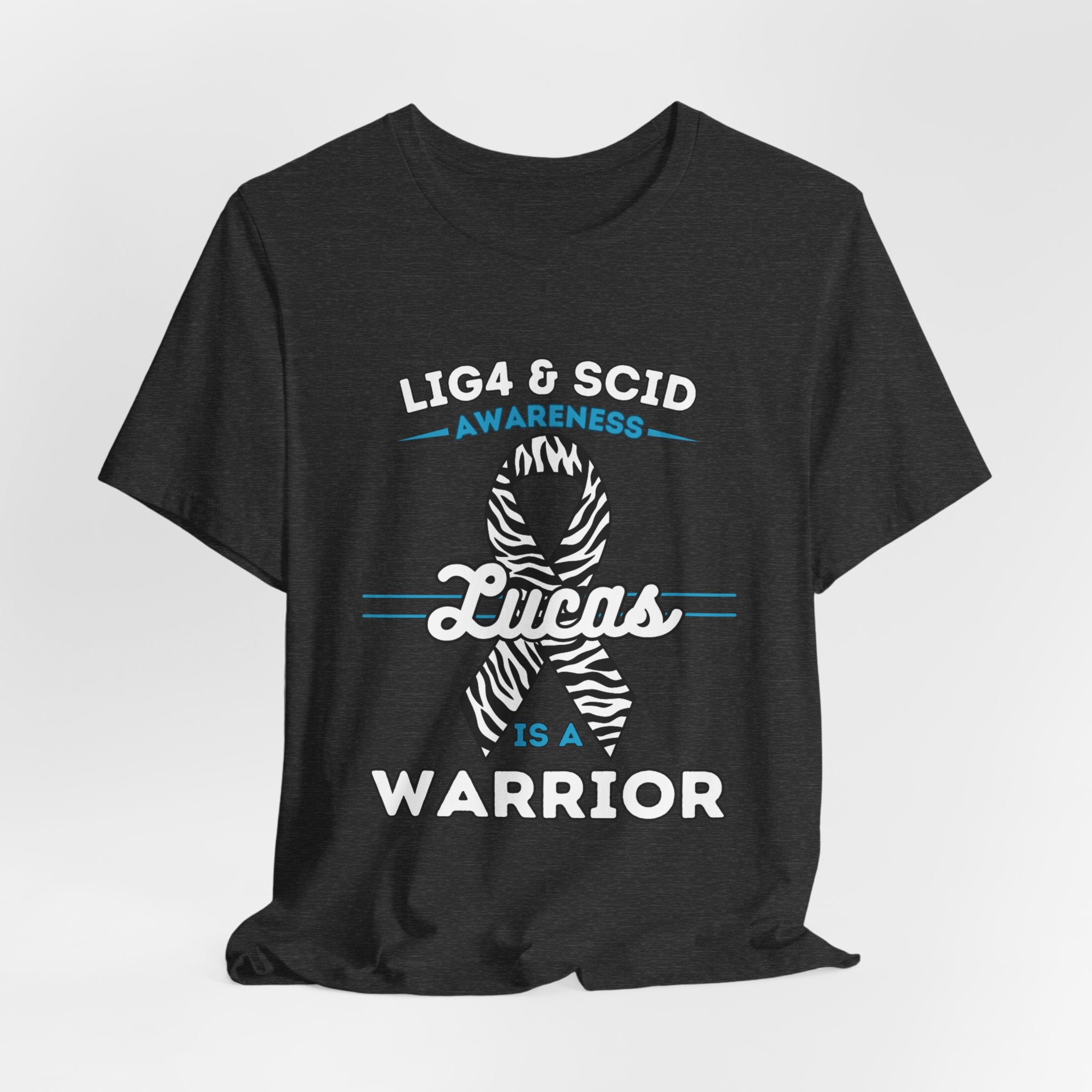 Lucas Is A Warrior Short Sleeve Tee