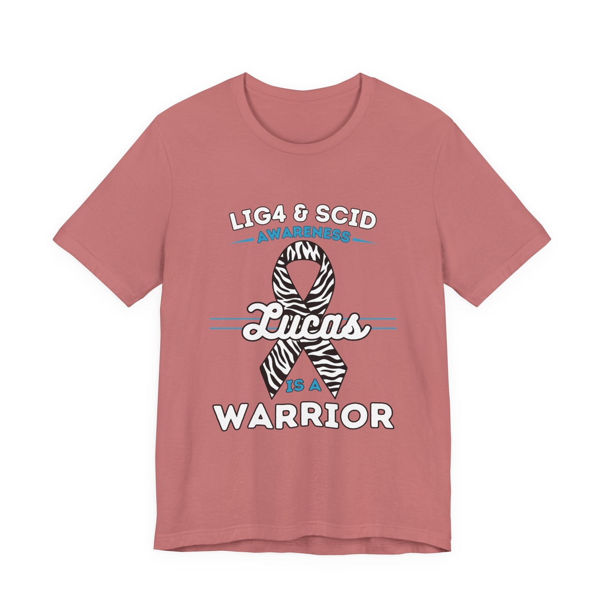 Lucas Is A Warrior Short Sleeve Tee