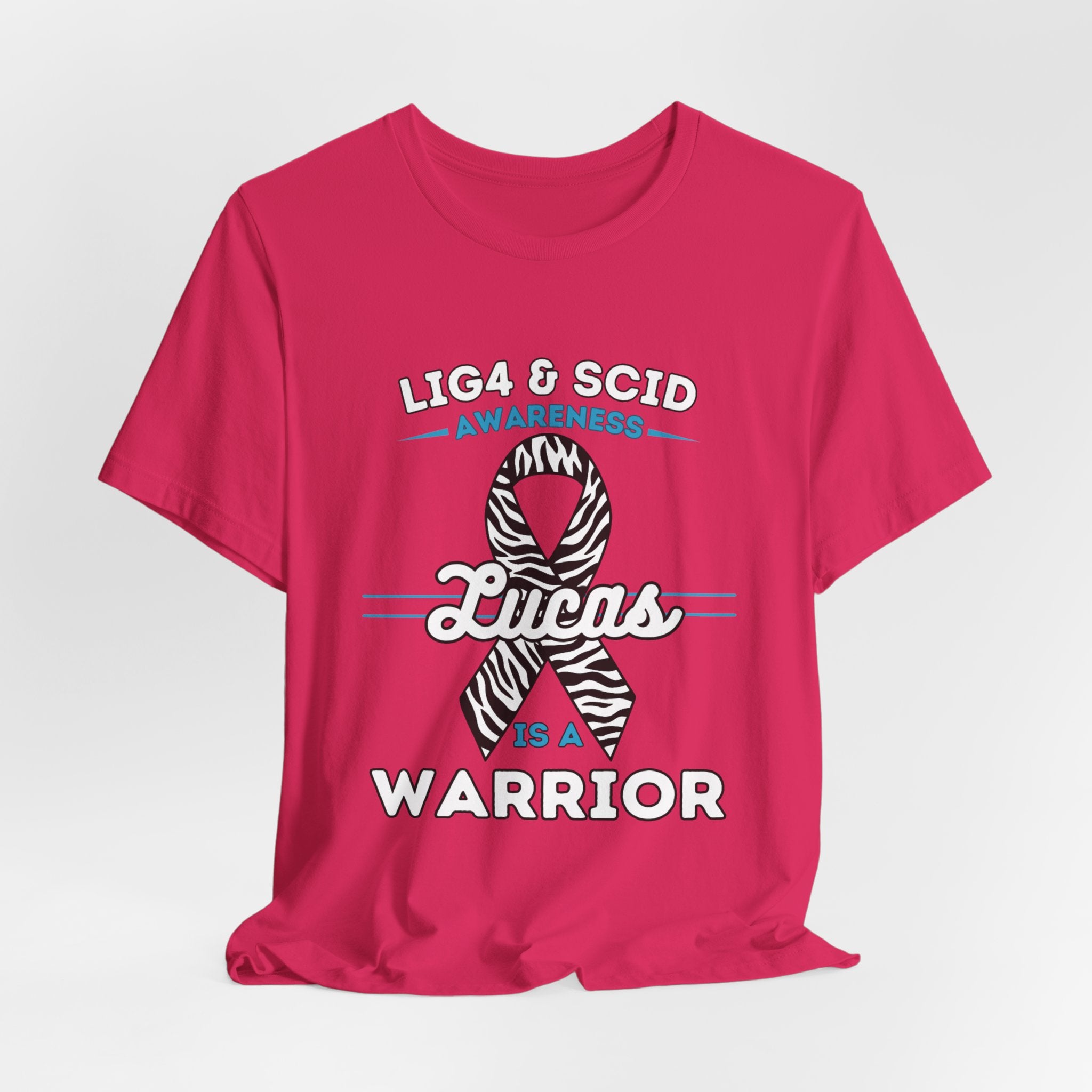 Lucas Is A Warrior Short Sleeve Tee