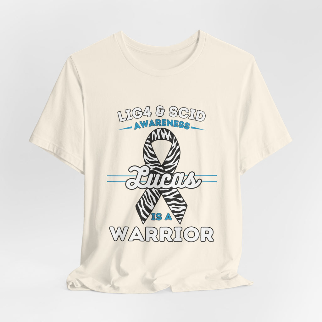 Lucas Is A Warrior Short Sleeve Tee