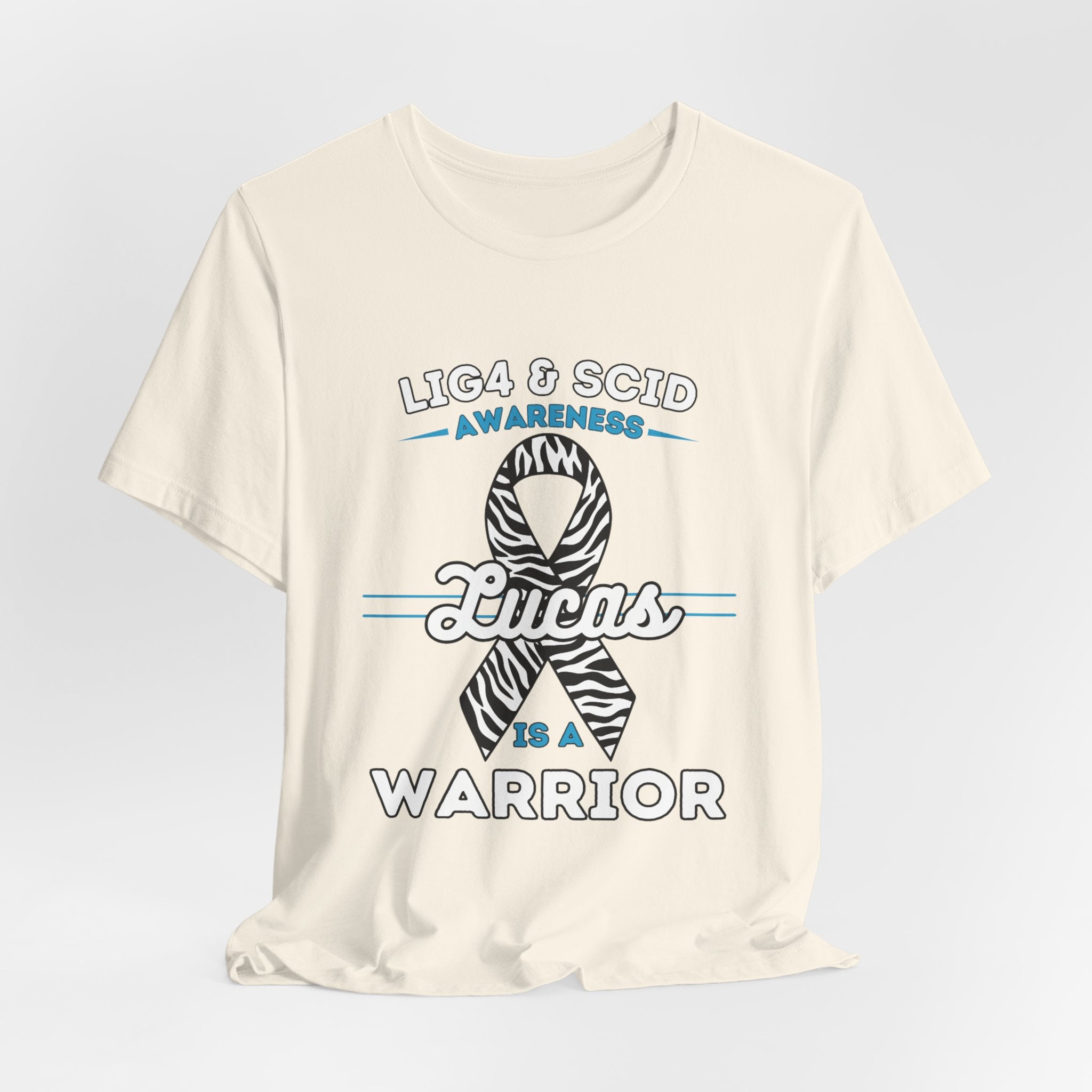 Lucas Is A Warrior Short Sleeve Tee