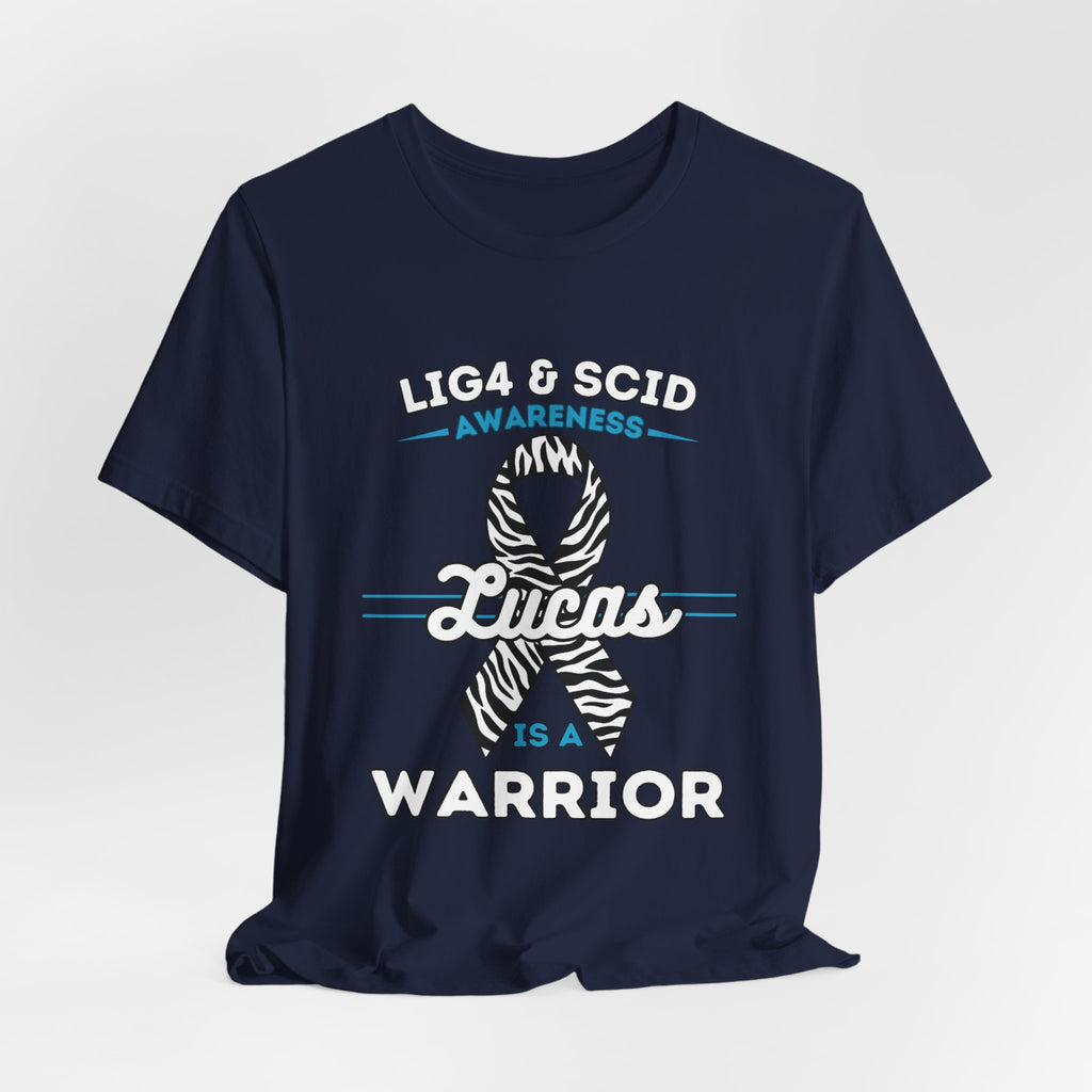 Lucas Is A Warrior Short Sleeve Tee