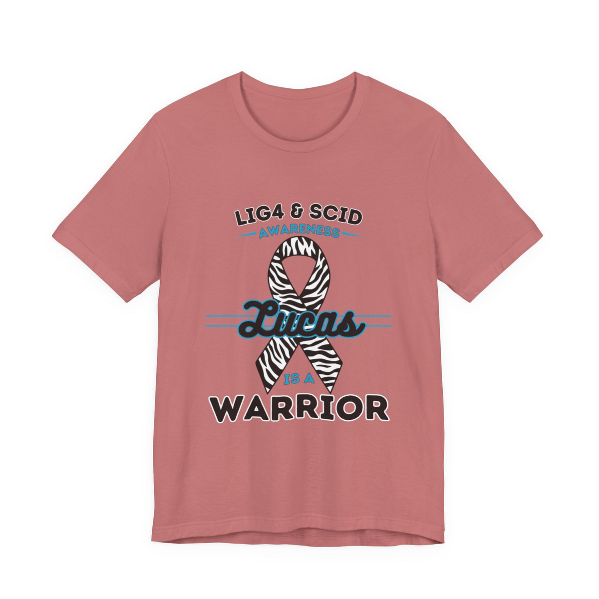 Lucas Is A Warrior Short Sleeve Tee