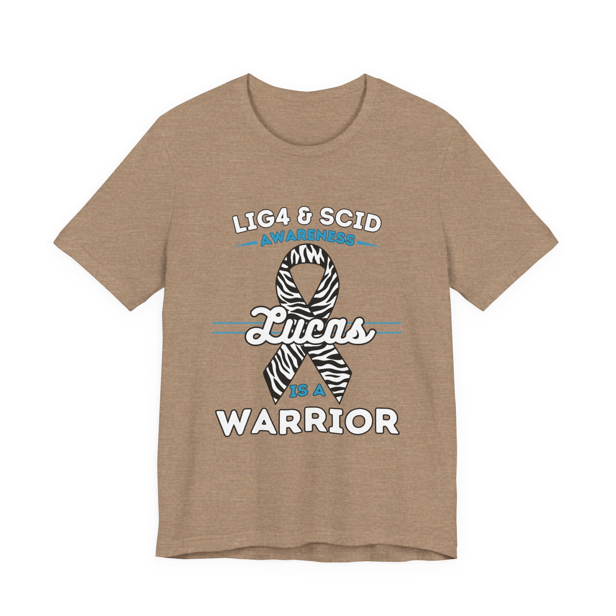 Lucas Is A Warrior Short Sleeve Tee