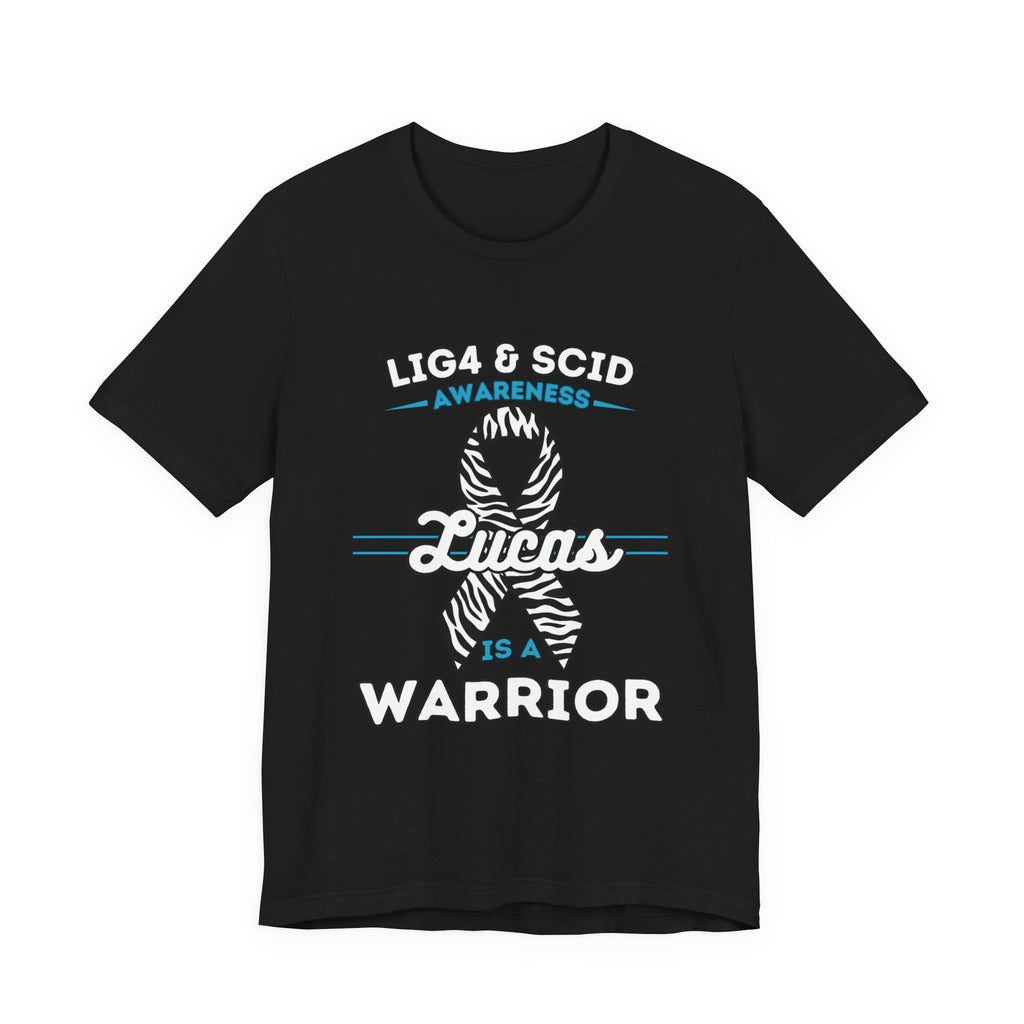Lucas Is A Warrior Short Sleeve Tee