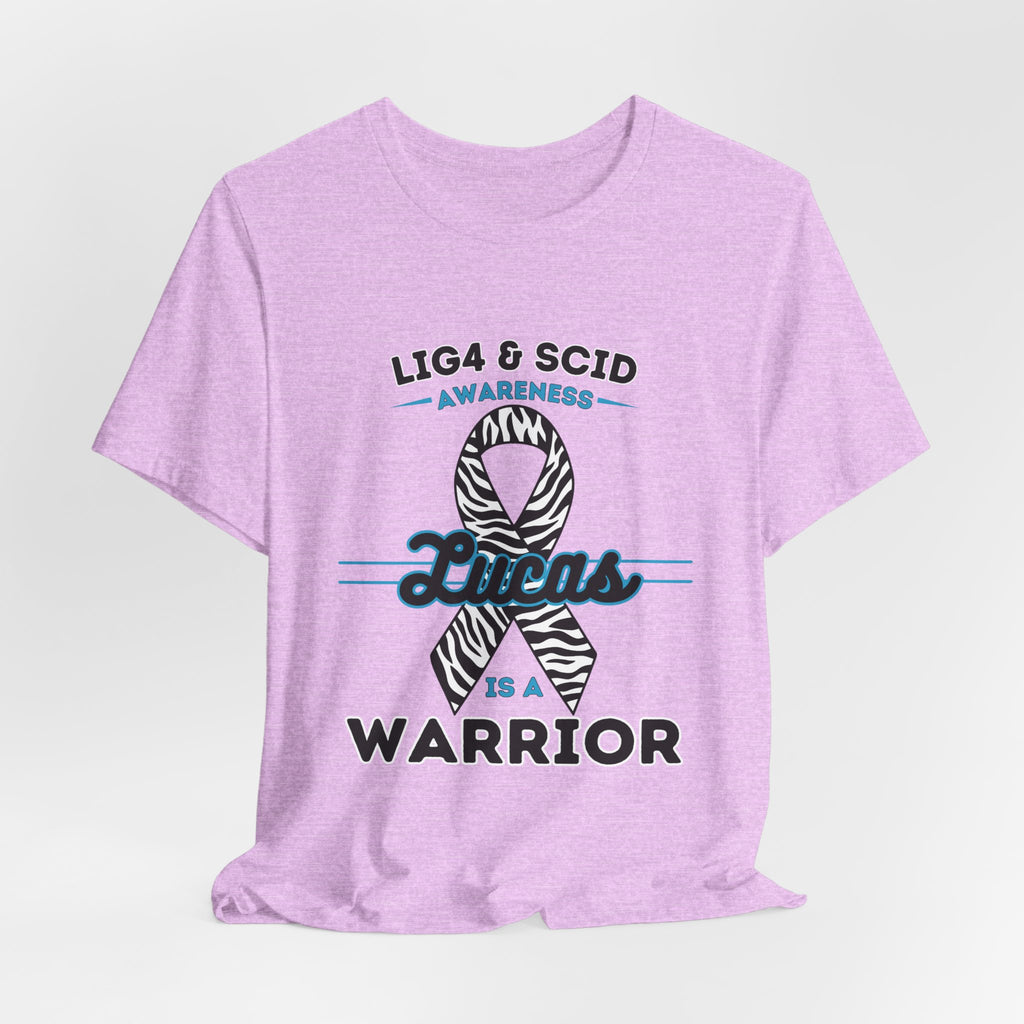 Lucas Is A Warrior Short Sleeve Tee