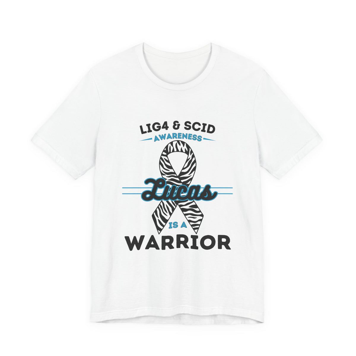Lucas Is A Warrior Short Sleeve Tee