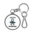 Lucas Is A Warrior Circular Keychain