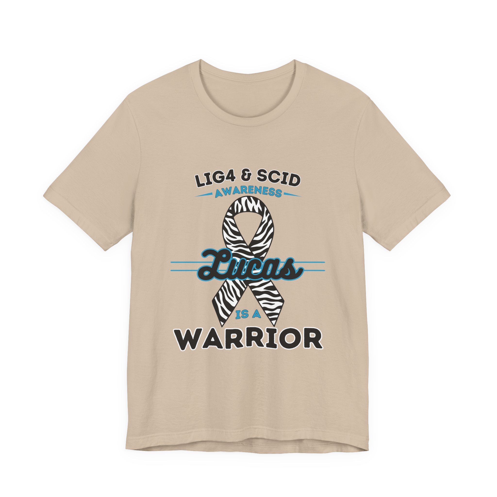 Lucas Is A Warrior Short Sleeve Tee