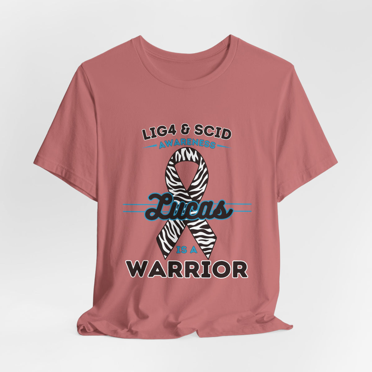 Lucas Is A Warrior Short Sleeve Tee