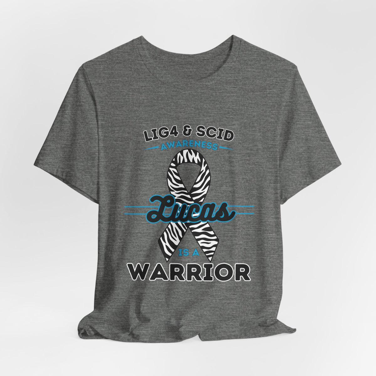 Lucas Is A Warrior Short Sleeve Tee