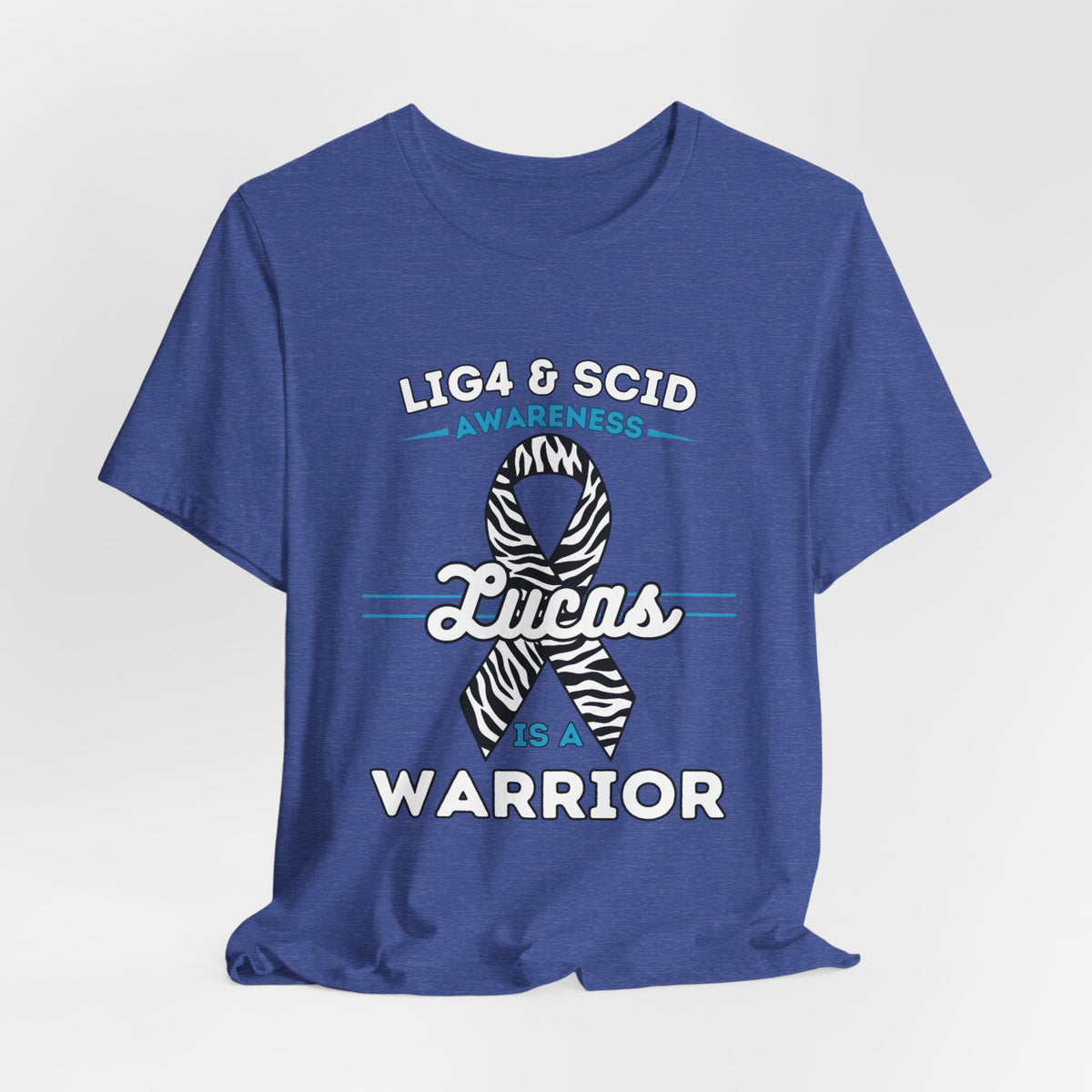 Lucas Is A Warrior Short Sleeve Tee