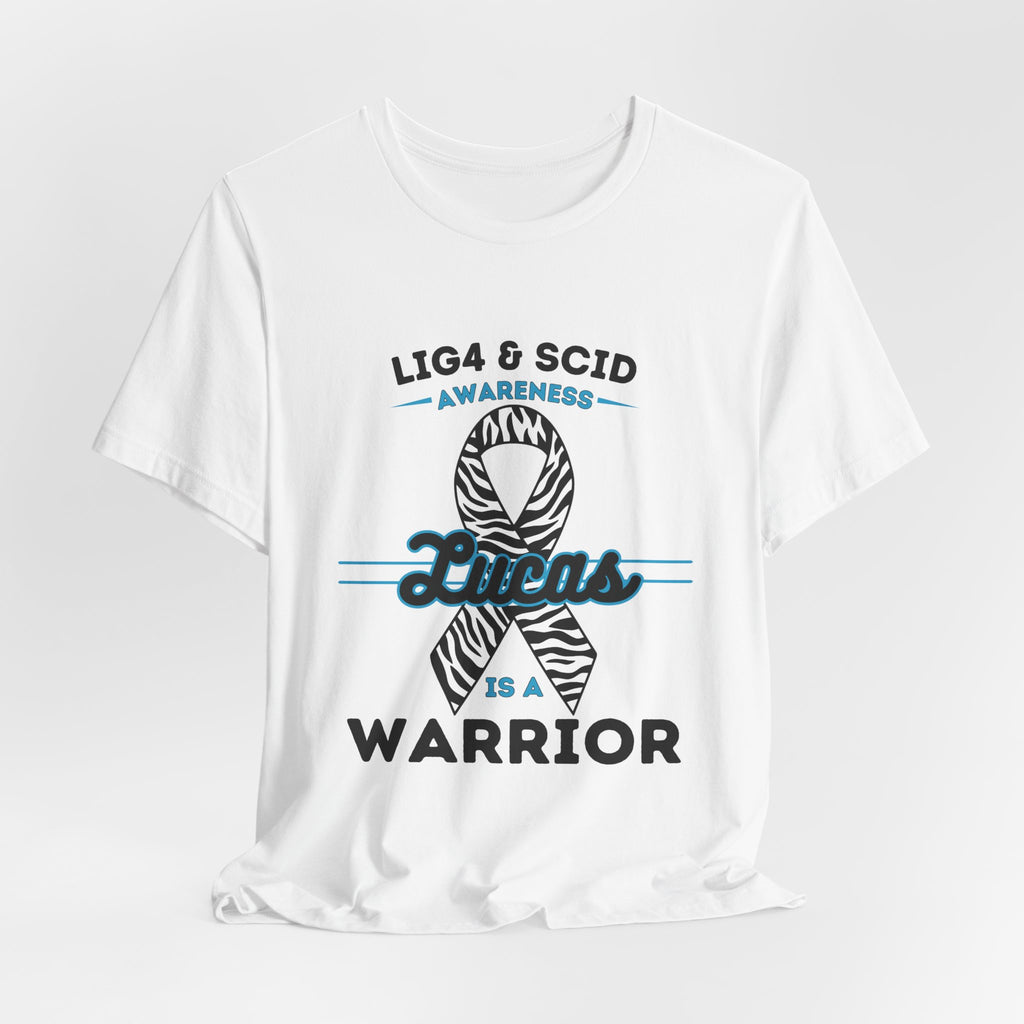 Lucas Is A Warrior Short Sleeve Tee