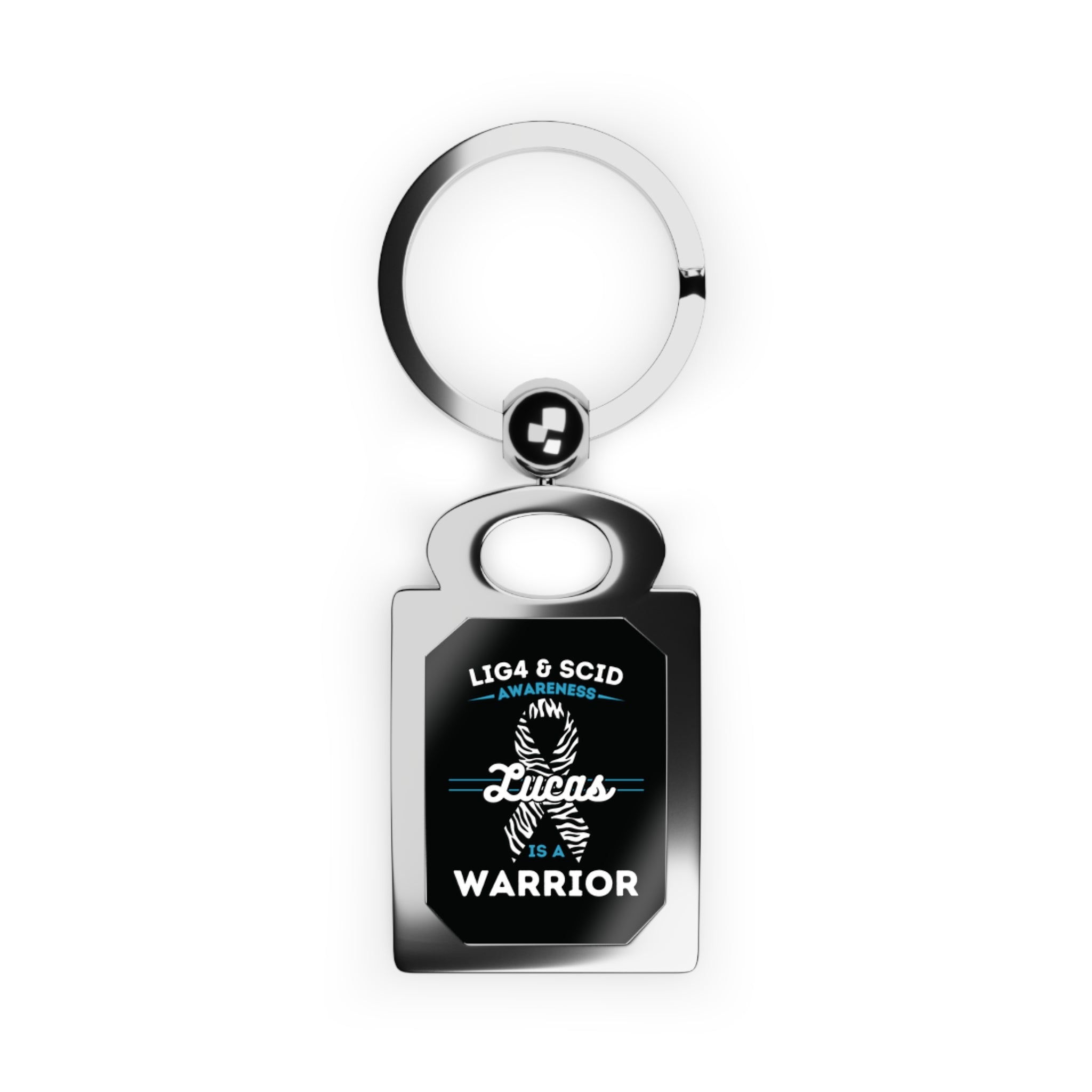 Lucas Is A Warrior Square Key Chain