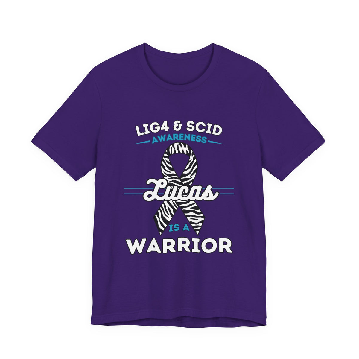 Lucas Is A Warrior Short Sleeve Tee