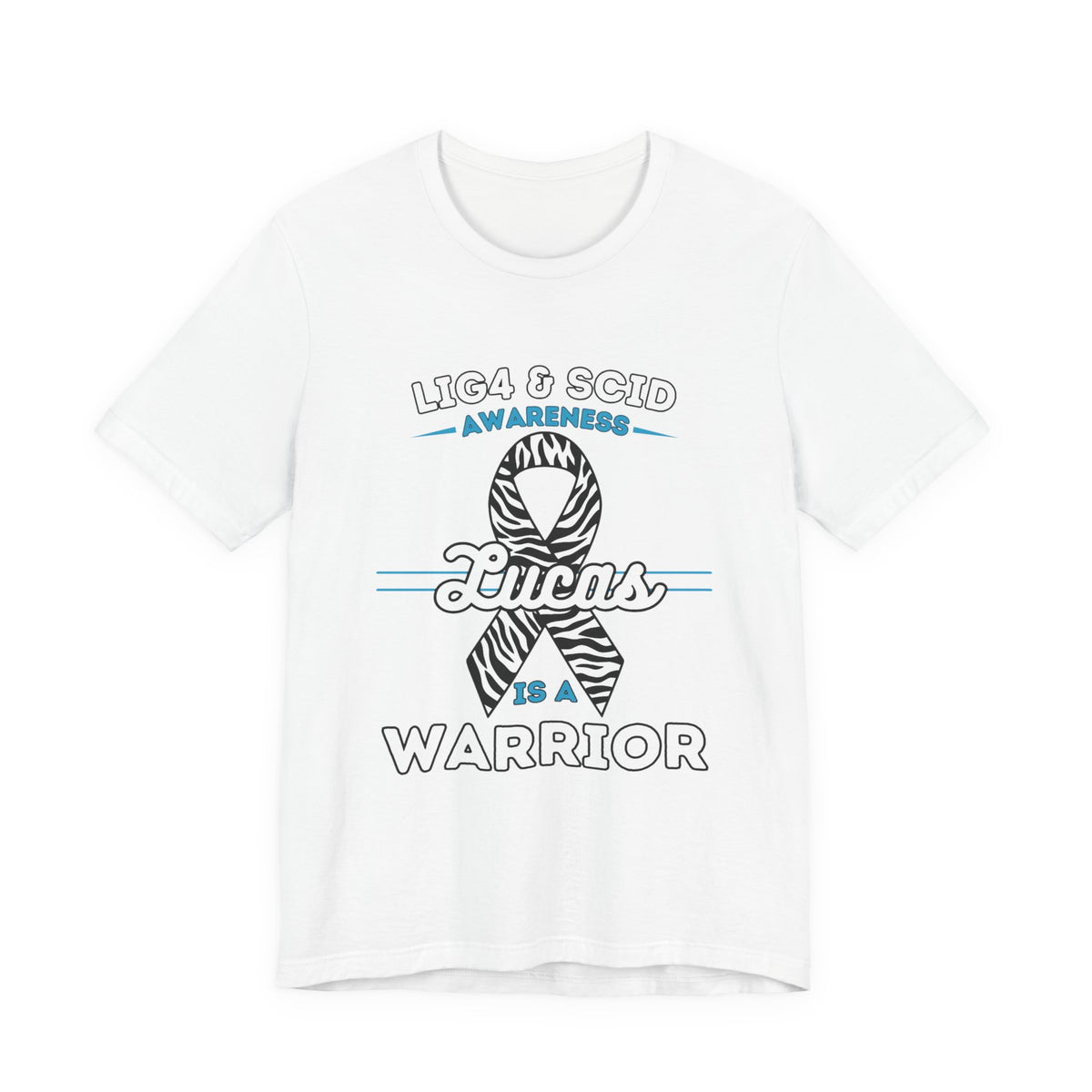 Lucas Is A Warrior Short Sleeve Tee