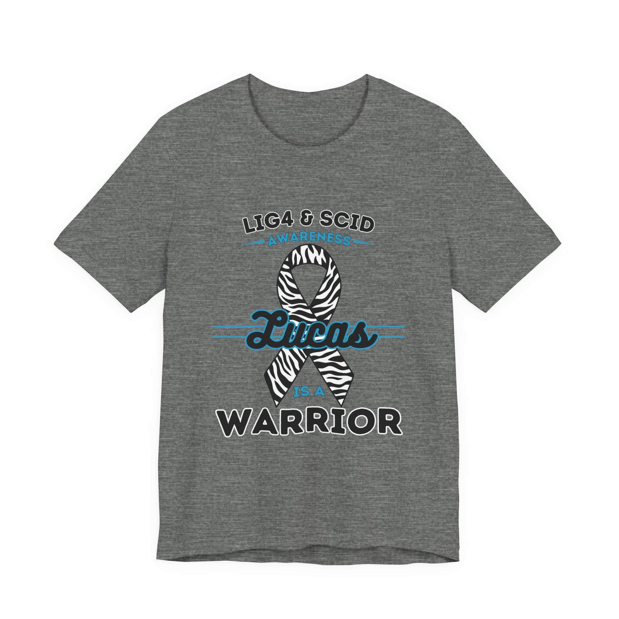 Lucas Is A Warrior Short Sleeve Tee