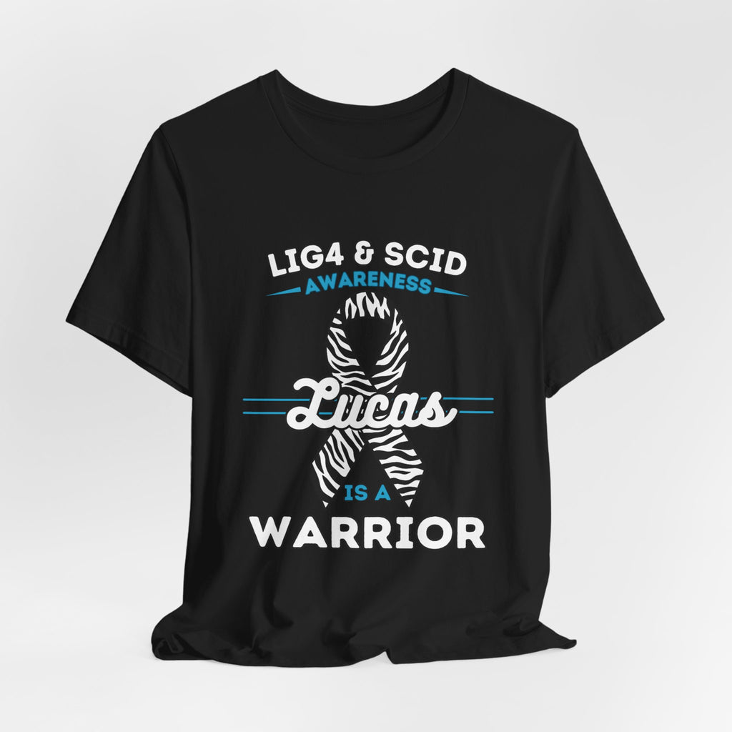 Lucas Is A Warrior Short Sleeve Tee