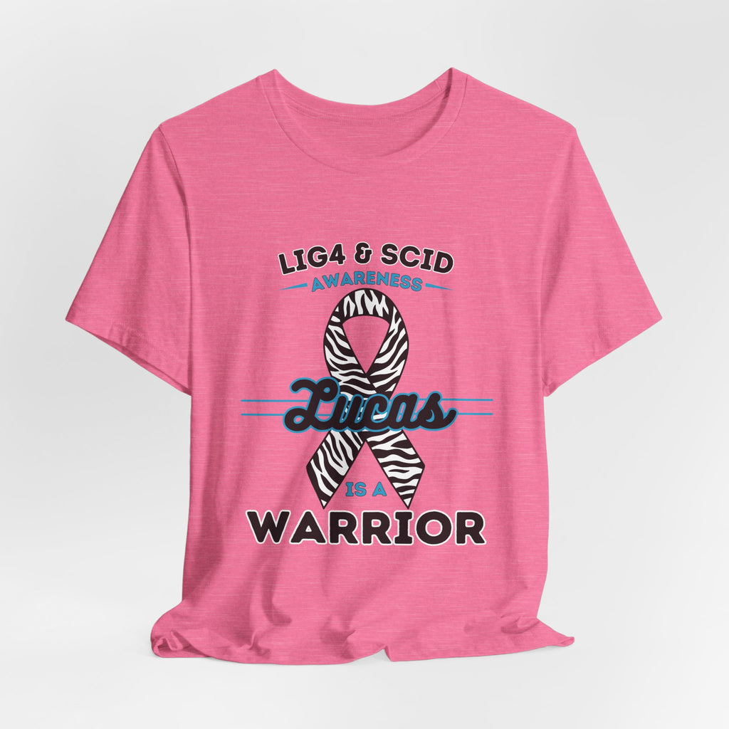 Lucas Is A Warrior Short Sleeve Tee