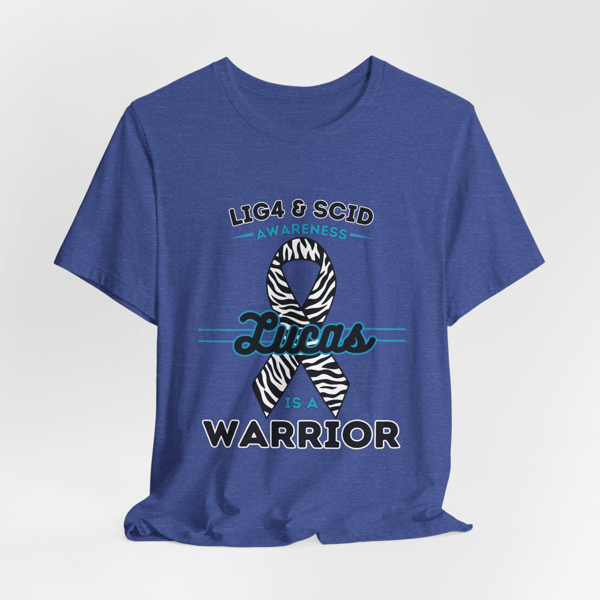 Lucas Is A Warrior Short Sleeve Tee