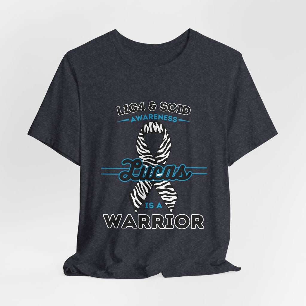 Lucas Is A Warrior Short Sleeve Tee