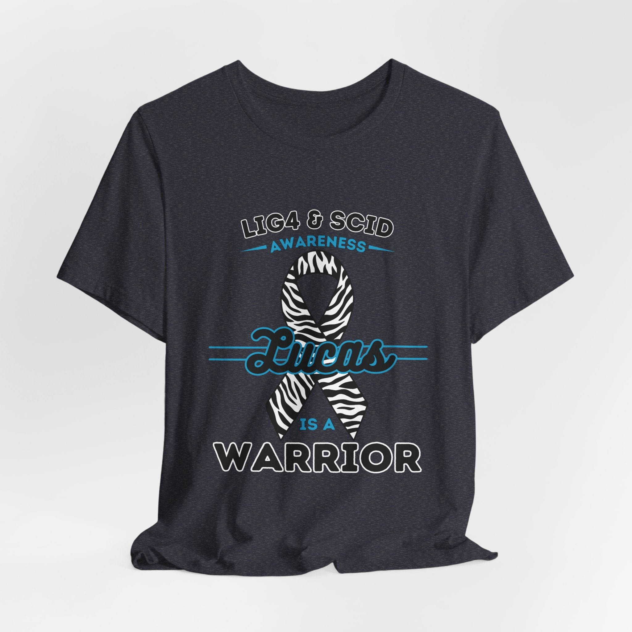 Lucas Is A Warrior Short Sleeve Tee