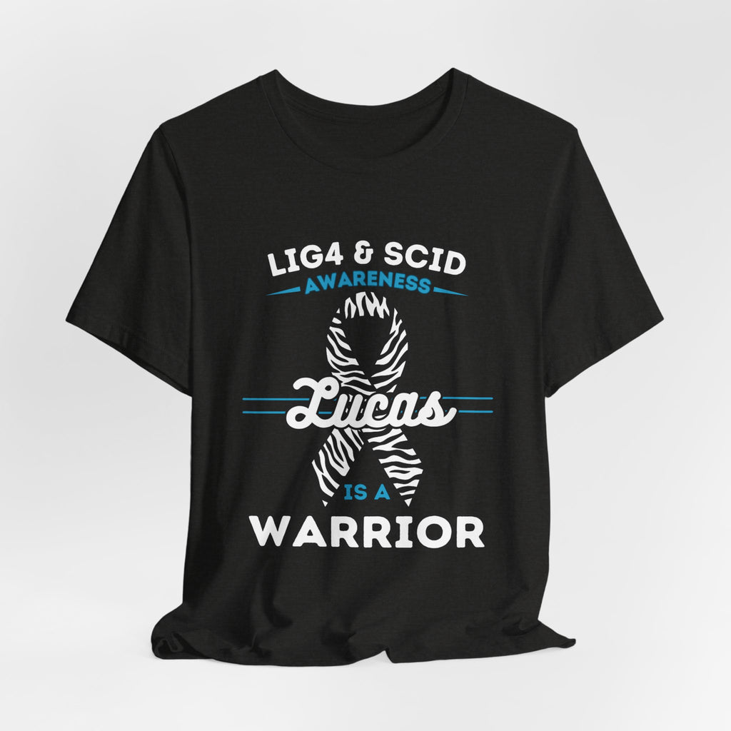 Lucas Is A Warrior Short Sleeve Tee