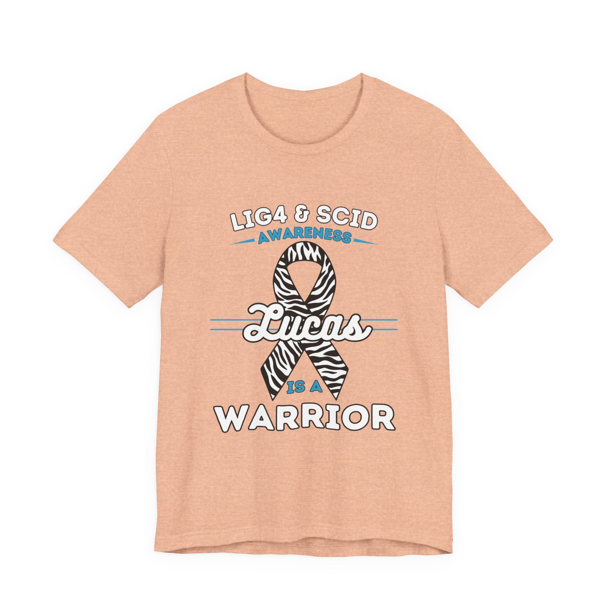 Lucas Is A Warrior Short Sleeve Tee