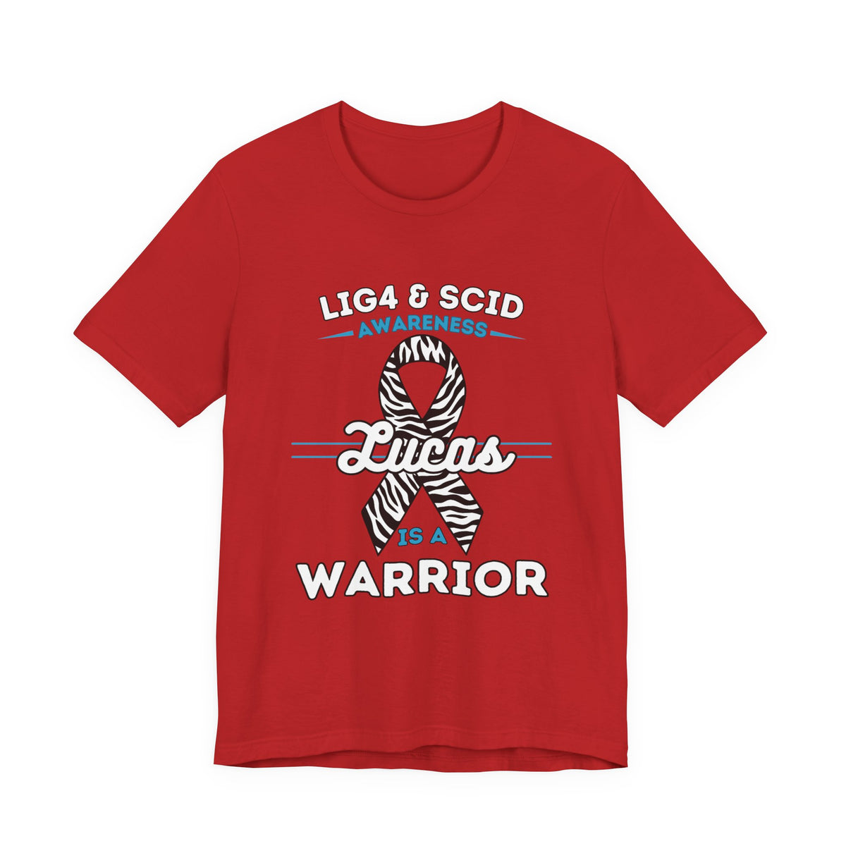 Lucas Is A Warrior Short Sleeve Tee