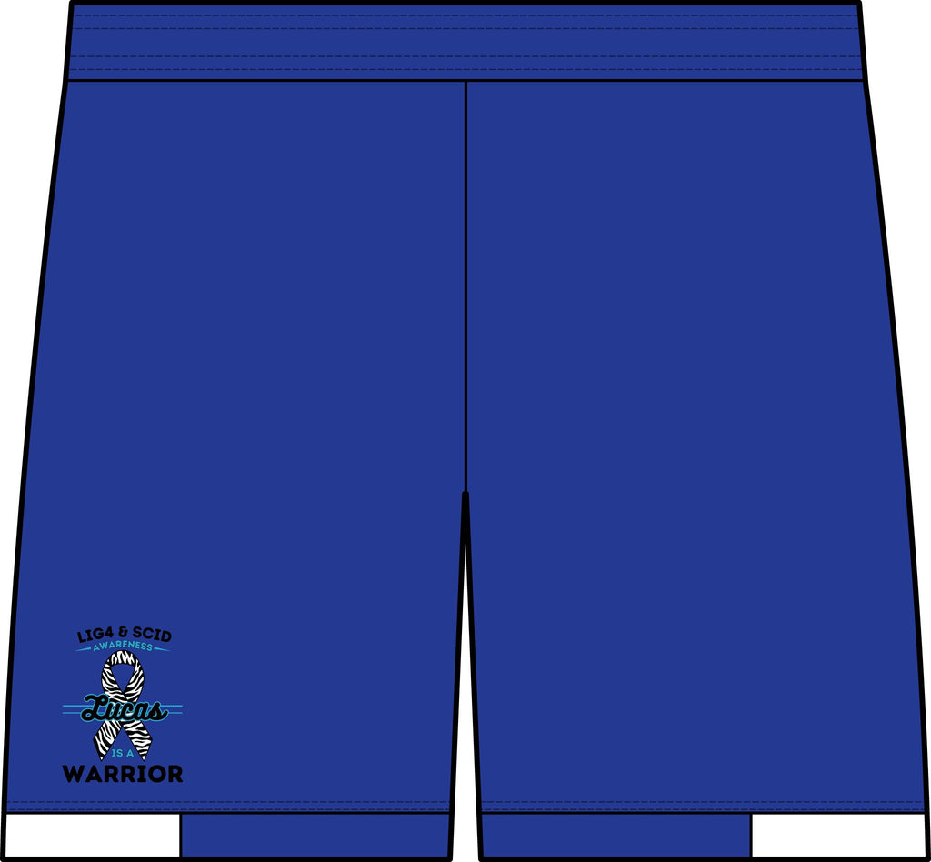 Lucas Is A Warrior Athletic Shorts