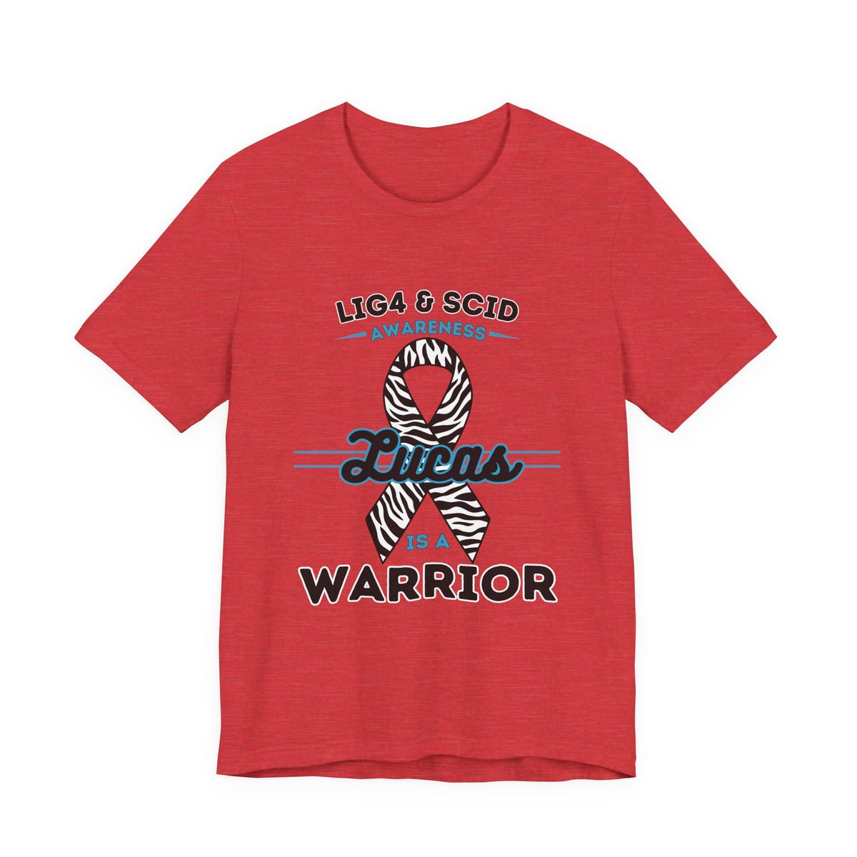 Lucas Is A Warrior Short Sleeve Tee
